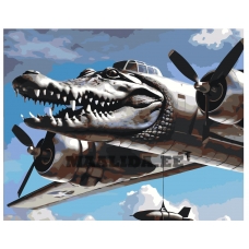 Maalid numbrite järgi "Bombardiro Crocodilo" 8@E.-U0156