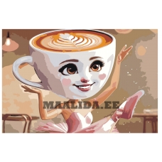 Maalid numbrite järgi "Ballerina Cappuccina" 8@E.-U0168