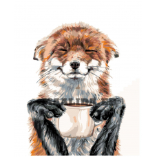 Maalid numbrite järgi "Rebane kohviga" A471