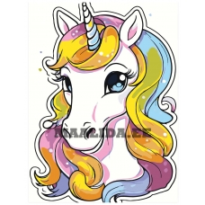 Maalid numbrite järgi "Unicorn" A5II-30AF019