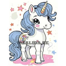 Maalid numbrite järgi "Unicorn" A5II-30AF020