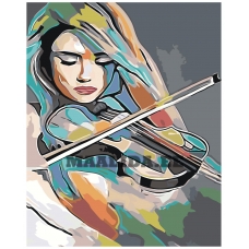 Maalid numbrite järgi "The Violinist" A5II-AF1245