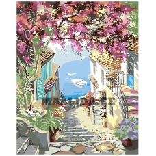 Maalid numbrite järgi "Descent to the sea" A5II-AF1367