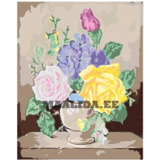 Maalid numbrite järgi "Flowers" A5II-AF1419