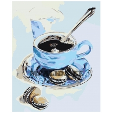 Maalid numbrite järgi "Coffee with macaroons" A5II-AF2215