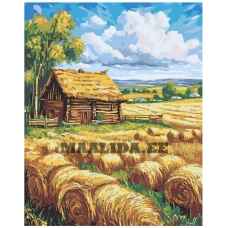 Maalid numbrite järgi "Heinakuhjad" A5II-AN51