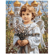 Maalid numbrite järgi "Pussy willow" A5II-AN66