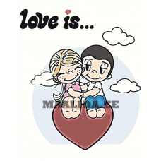 Maalid numbrite järgi "Love is ..." A5II-IF171