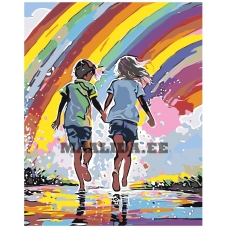 Maalid numbrite järgi "Rainbow" A5II-JP01087