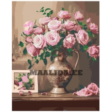 Maalid numbrite järgi "Lush Roses" A5II-JP241