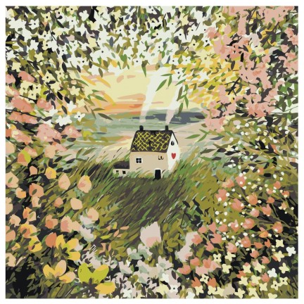 Gleznas pēc numuriem EVEE-art-0383
