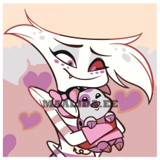 Maalid numbrite järgi EVEE-hazbin-0023