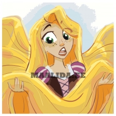 Gleznas pēc numuriem EVEE-rapunzel-0006