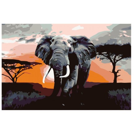 Maalid numbrite järgi KTMK-Elephant