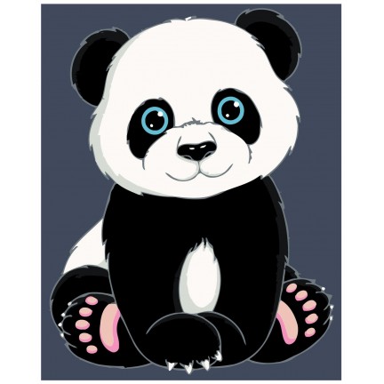 Maalid numbrite järgi KTMK-panda