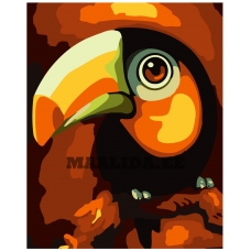 Maalid numbrite järgi KTMK-tucan