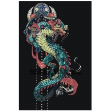 Maalid numbrite järgi NA-dragon