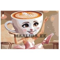 Maalid numbrite järgi "Ballerina Cappuccina" 8@E.-U0168