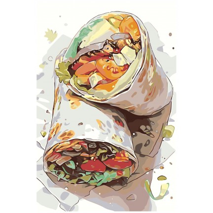 Maalid numbrite järgi "Kebab" A5II-60AFI008