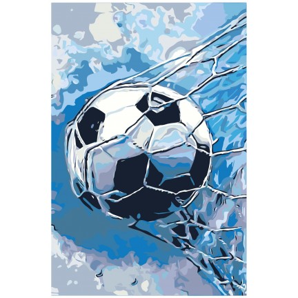 Maalid numbrite järgi "Soccer ball" A5II-60AFI0321