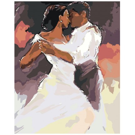 Maalid numbrite järgi "The dance"  A5II-AF1409