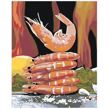 Maalid numbrite järgi "Shrimps" A5II-AF1490