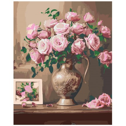 Maalid numbrite järgi "Lush Roses" A5II-JP241