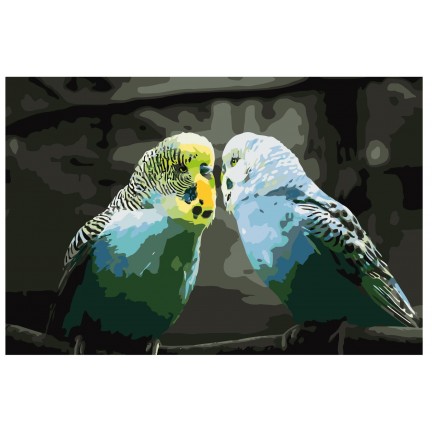 Maalid numbrite järgi KTMK-birds012