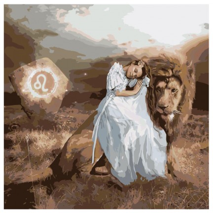 Maalid numbrite järgi KTMK-lionsign01 Maalid numbrite järgi KTMK-lionsign01