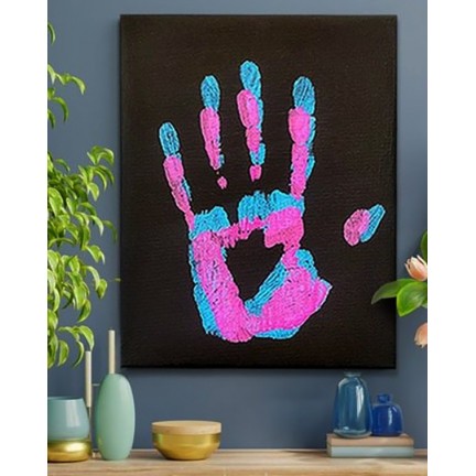 Loovuskomplekt „Käejälg lõuendil“