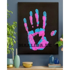 Loovuskomplekt „Käejälg lõuendil“